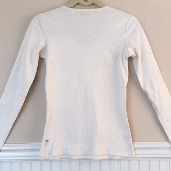 Liz Claiborne White Top - Picture 2 of 3